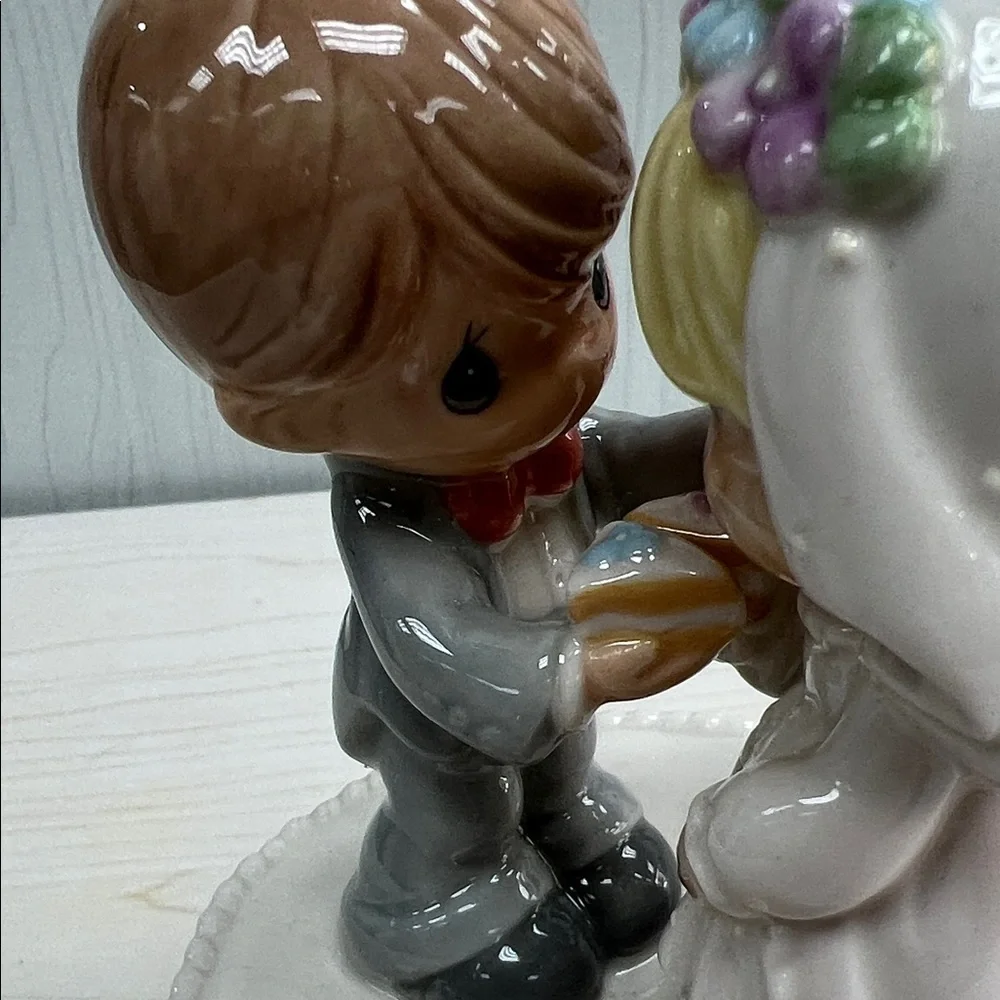 Precious Moments Bride and Groom Cake Topper